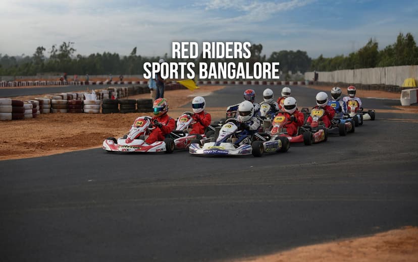 Red Riders Sports Bangalore poster