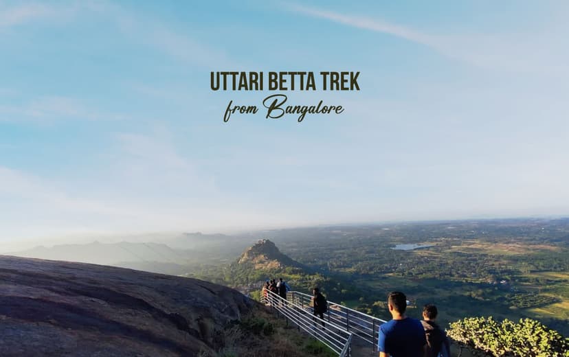 Uttari Betta Trek from Bangalore poster