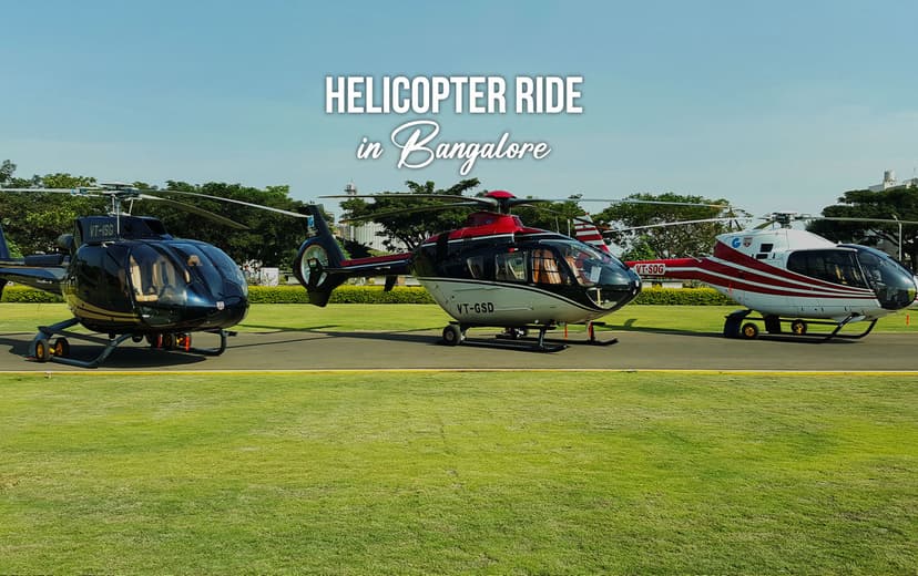 Helicopter Ride in Bangalore poster