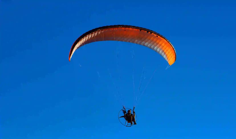 Powered Paragliding In Nandi Hills poster
