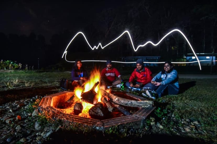 Sakleshpur Camping poster