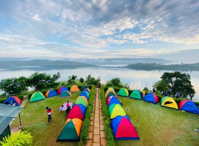 Panshet Backwater Camping poster