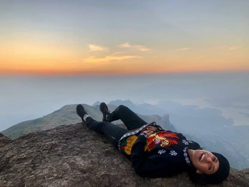 Kalsubai Night Trek Pune poster