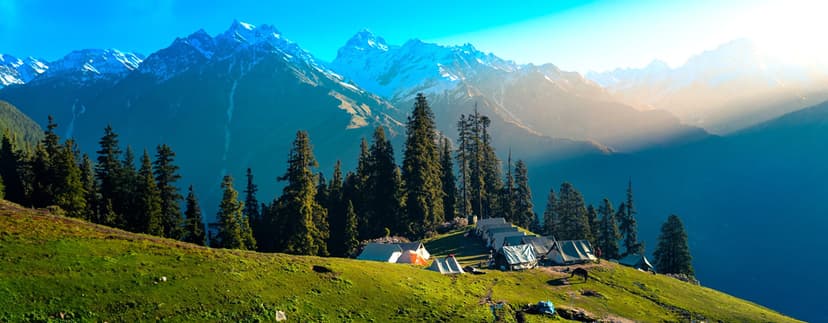 Kasol Kheerganga Xmas New Year poster